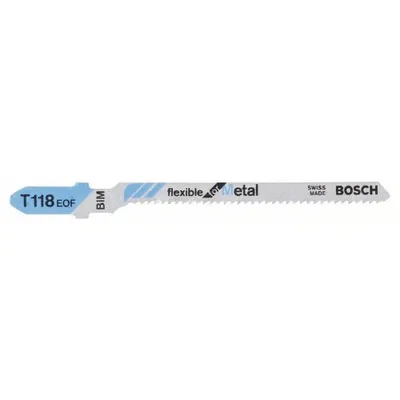 Produktbild von Bosch Stichsägeblatt T 118 EOF, Flexible for Metal
