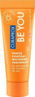 Produktbild von Curaprox Be You Whitening Zahnpasta Pfirsich 10ml