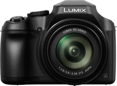 Produktbild von Panasonic Lumix FZ82, 18,1 MP, 4896 x 3672 Pixel, MOS, 60x, 4K Ultra HD, Schwarz