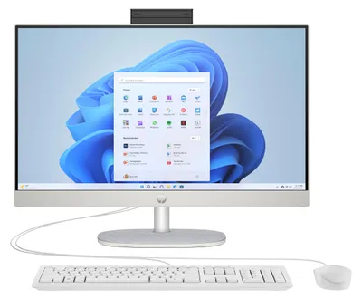 Produktbild von HP 24-cr1072ng, 60,5 cm (23.8"), Full HD, Intel Core Ultra 7, 16 GB, 512 GB, Windows 11 Home