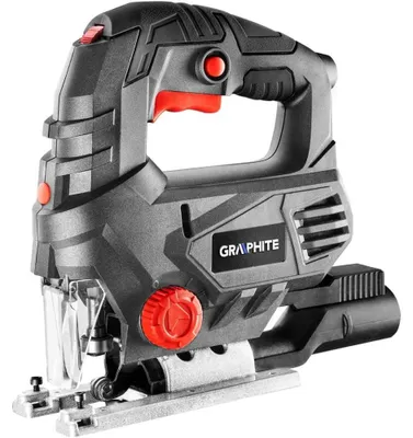 Immagine prodotto di Seghetto alternativo GRAPHITE 650W, corse 0-3100 min-1, valigetta di trasporto