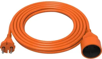 Obrázok produktu pre Predlžovací kábel pre vonkajšie použitie, 50 m, H05VV-F 2x1,5 mm², robustný, odolný voči poveternostným vplyvom