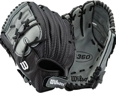 Obrázek produktu pro Wilson WBW10018712 12palcové baseballové rukavice pro mládež | A360 Series Left Hand Catch