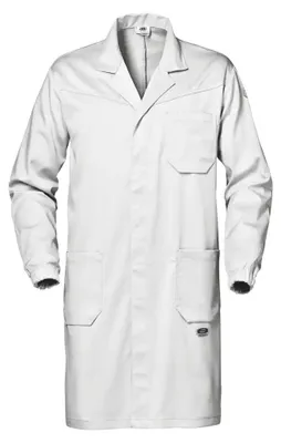 Produktbild von Sir Safety SYMBOL Arbeitsmantel Stretchtwill ergonomische Passform weiß, 2XL, Weiß