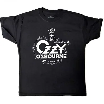 Produktbild von Ozzy Osbourne - Logo Kinder 11 - 12 Jahre T-Shirt - schwarz
