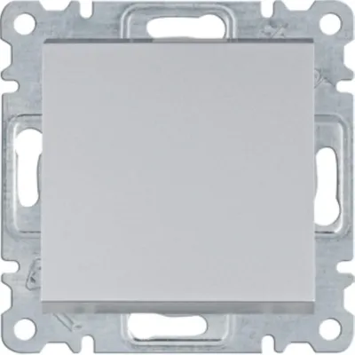 Produktbild von HAGER lumina Wechselschalter silber WL0022
