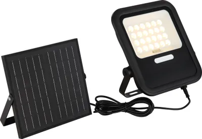 Produktbild von Globo Lighting Solarleuchte Kunststoff schwarz matt, LED
