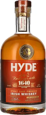 Produktbild von Hyde No.8 HERITAGE CASK 1640 Irish Whiskey Stout Cask Finish 43% Vol. 0,7l
