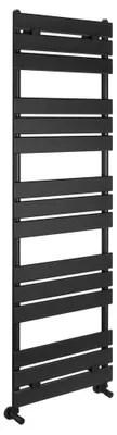 Image de Radiateur de salle de bains BONDECO 500 x 1606 mm, 700 W, noir mat