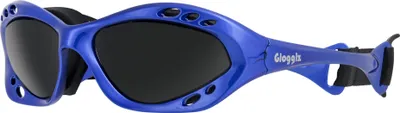 Produktbild von Glogglz® Cudaz Schwimmbrille mit UV-Schutz & Verstellbarem Band - Blau - Wassersport & Triathlon - Kratzfest - Anti-Beschlag