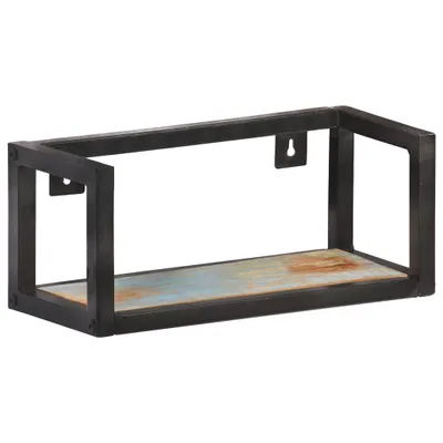 Image de vidaXL Étagères murales 2 pcs. 40 cm Vieux bois massif