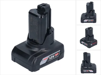 Zdjęcie produktu dla Bosch GBA 12V 6.0AH, Bateria, Litowo-jonowa (Li-Ion), 6 Ah, 12 V, BOSCH, Czarny