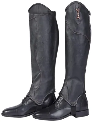 Productafbeelding van Luxe Halve Chaps van Microtouch Polyurethanleer