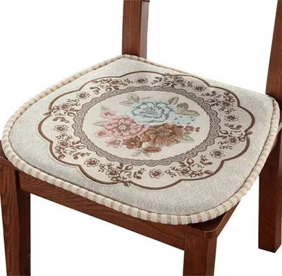 Image de Lot de 1, 2 ou 4 coussins pour chaises de salle à manger, antidérapants