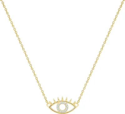 Produktbild von Glanzstücke München Halskette Allsehendes Auge Sterling Silber Zirkonia 50083957