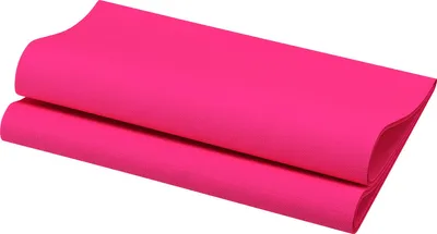 Produktbild von Duni  Dunisoft, Fuchsie, Einfarbig, 400 mm, 400 mm, 60 Stück(e), 205 mm