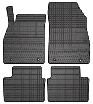 Zdjęcie produktu dla Dywaniki gumowe do Opel Insignia A 2008-2017 (sedan/kombi/liftback) – 4 szt., czarne, dopasowane – Wielganizator SolidPRO