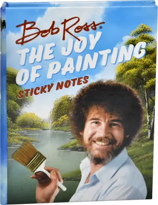 Obrázek produktu pro Zápisník s lepícími lístky Bob Ross
