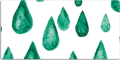 Produktbild von Schreibtischmatte Tischunterlage 120x60 cm Mauspad - Regentropfen