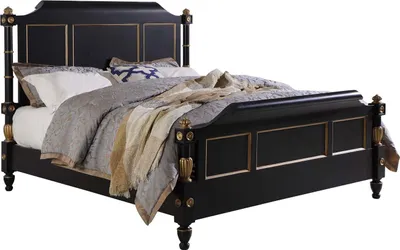 Produktbild von Schlafzimmer Holzbett Echtes Holz Bett Hotel 180x200 Stil Massive Möbel Betten