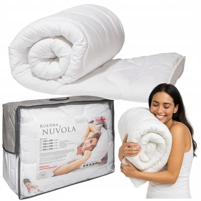 Produktbild von Textom Nuvola Ganzjahresdecke 200x200cm Antiallergisch Mikrofaser