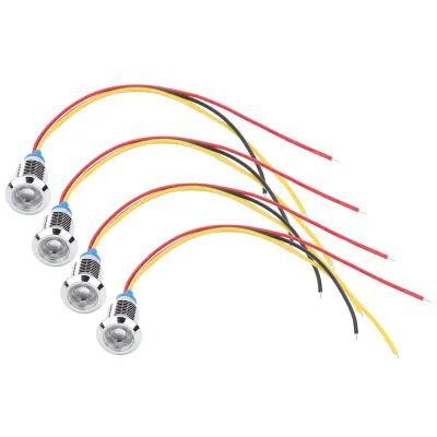 Image de LED rondes précâblées,LED bicolores,Mini LED rondes,LED rondes étanches,Indicateur LED,LED