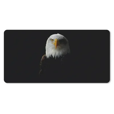 Produktbild von MuchoWow® Mauspad Mousepad Ein Porträt eines Weißkopfseeadlers 60x30 cm - Mousepads - Maus Mat - Pad - Mausunterlage - Nachhaltig