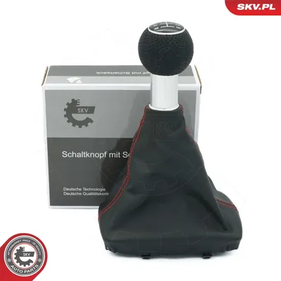 Immagine prodotto di Leva del cambio con cuffia per Audi A4 (B6, B7), 5 marce, filo rosso