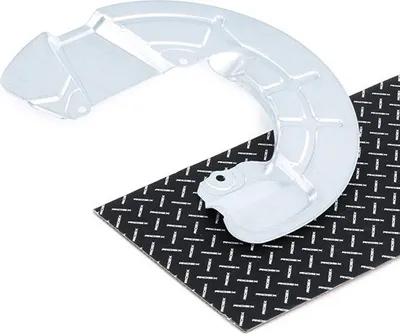 Produktbild von RIDEX Spritzblech Bremsscheibe für VOLVO V70 I (875, 876) Vorne Links 1330S0072 Ankerblech