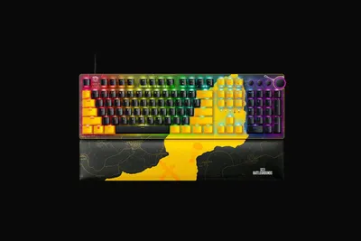 Immagine prodotto di Razer Huntsman V2 - Edizione PUBG: BATTLEGROUNDS - Cablato - USB - Interruttore meccanico - QWERTY - RGB