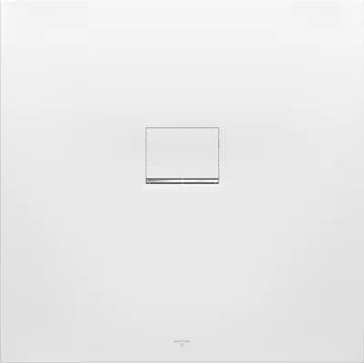 Produktbild von Villeroy & Boch Duschwanne SQUARO INFINITY Quadrat 1000 x 1000 x 40 mm grau