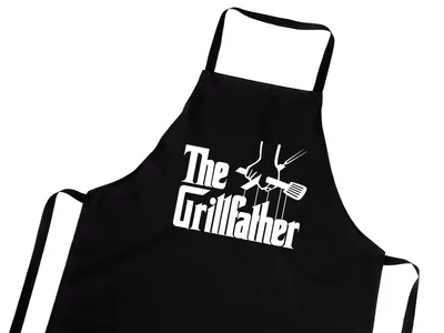 Produktbild von Original Grillschürze Kochschürze Latzschürze Bistroschürze BBQ Apron Werkschürze ideale Männer Frauen Geschenk Der Grillvater [106]