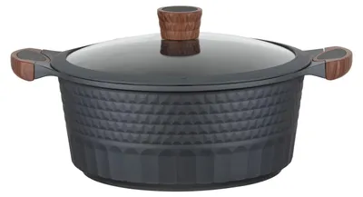 Produktbild von Resto Kitchenware Capella, 6,6 l, Rund, Schwarz, Holz, Aluminium, Schwarz, Holz, Aluminium, Holz