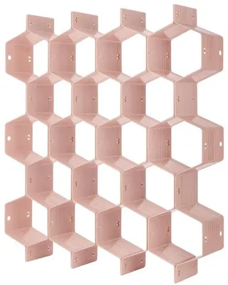Immagine prodotto di Organizer per cassetti in plastica a griglia fai da te, 8 pezzi