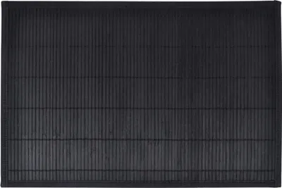 Image de vidaXL 6 Set de table en bambou 30 x 45 cm noir