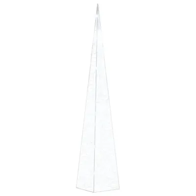 Obrázek produktu pro vidaXL LED světelný kužel Acrylic Deco Cold White 90 cm