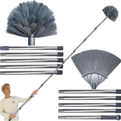 Produktbild von Reinigungsset für Haushaltsstaubsauger und Staubsauger, ausfahrbare Staubsaugerbesen, Kombinationsset, Reinigungswerkzeug