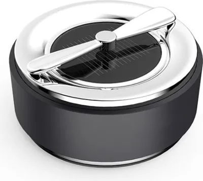 Obrázok produktu pre Zvlhčovač vzduchu autosviežovač Ultrazvukový Solar USB Purifier Aromaterapia olej Difuzér Silver