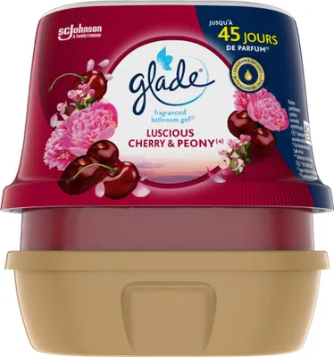 Image de Glade - Gel de salle de bain - Luscious Cherry & Peony - 180 g - 1 pièce