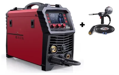 Obrázek produktu pro Lasmachine – Multifunkční svářecí stroj 6 v 1: MIG, TIG, MMA, bodové svařování – 220V – Svařovací hořák