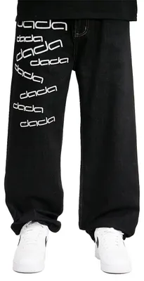 Produktbild von DADA Supreme Baggy Denim Jeans mit Dada Logo Stickerei Größe: 36W / 32L
