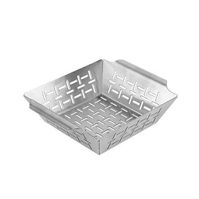 Produktbild von Grillkorb mit Antihaftbeschichtung groß Grill BBQ 35 x 31 x 5,5 cm