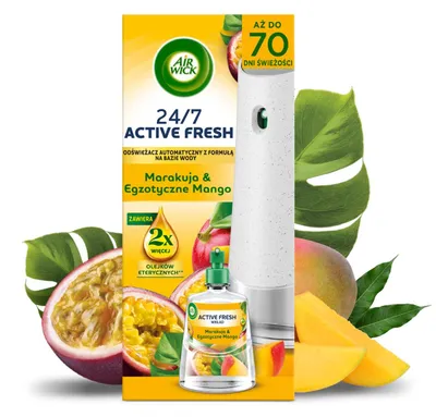 Produktbild von Air Wick Lufterfrischer Active Fresh Passionsfrucht Exotische Mango 228 ml