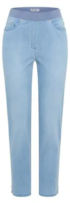 Obrázok produktu pre Raphaela od Brax, dámske nohavice Pamina, model 6/8, farba: svetlomodrá (denim), klasický strih