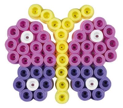Immagine prodotto di Hama 8980 Perline stirabili Hama maxi "Butterfly", in blister