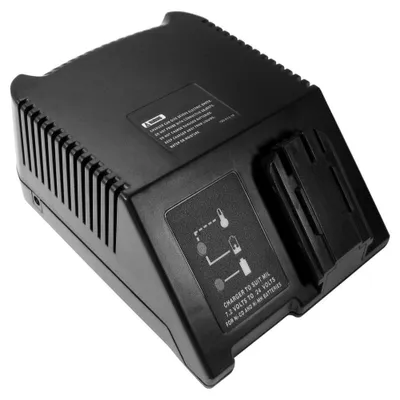 Schnellladegerät 7,2–24 V, 1,5 A, Ni-MH/Ni-Cd, schwarz, 1 Slot