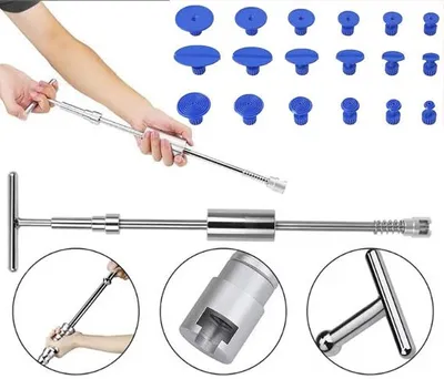 Produktbild von SEVICO Dellenentfernungsset PDR Set zur Dellen Reparatur an der Karosserie für Autos F248