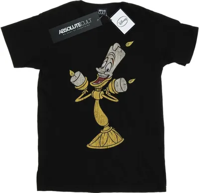 Produktbild von Disney - "Beauty And The Beast" T-Shirt für Herren BI19389 (S) (Schwarz)