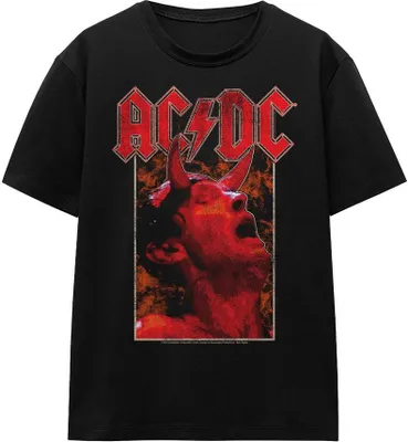Immagine prodotto di AC/DC - Maglietta "Horns" per uomo/donna Unisex TV15427 (XXL) (Nero)