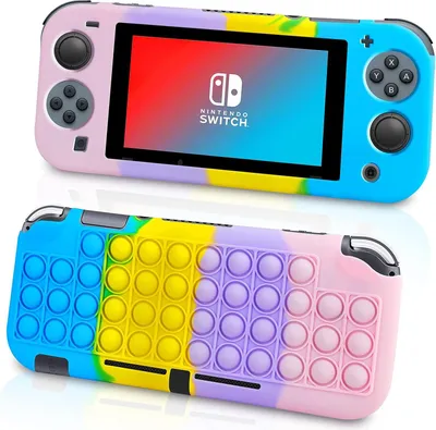 Produktbild von Hülle für Nintendo Switch Pop It Sensory Bunt Anti-Stress Angenehm